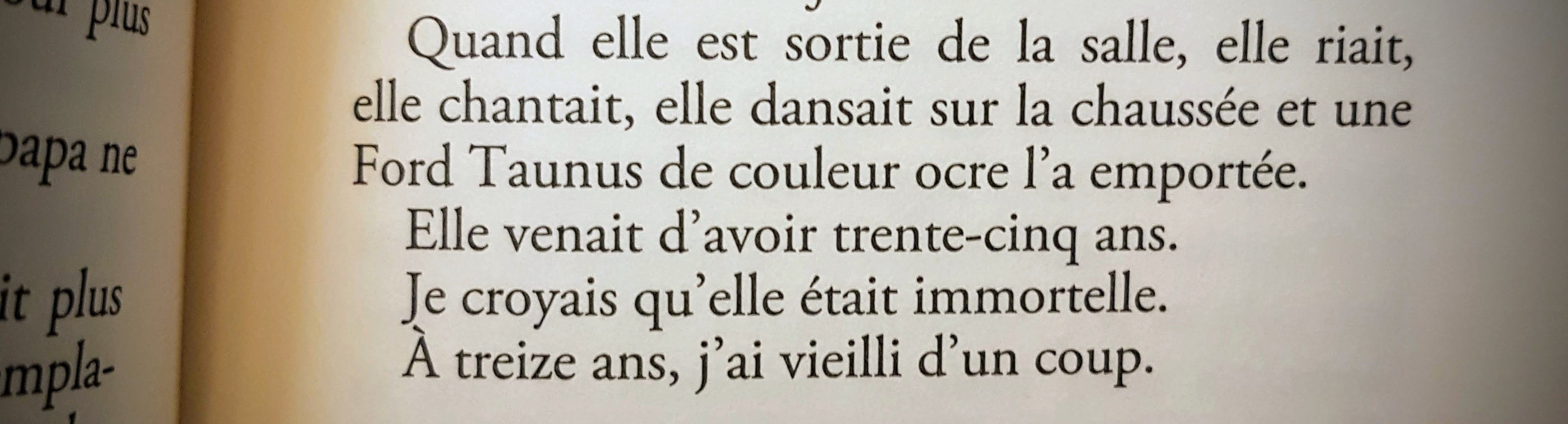 La femme qui ne vieillissait pas